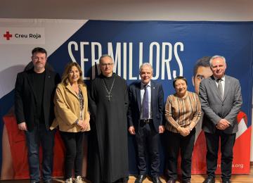 La Federació Catalana de Donants de Sang assisteix a la Cloenda de les Jornades de la Creu Roja a Montserrat