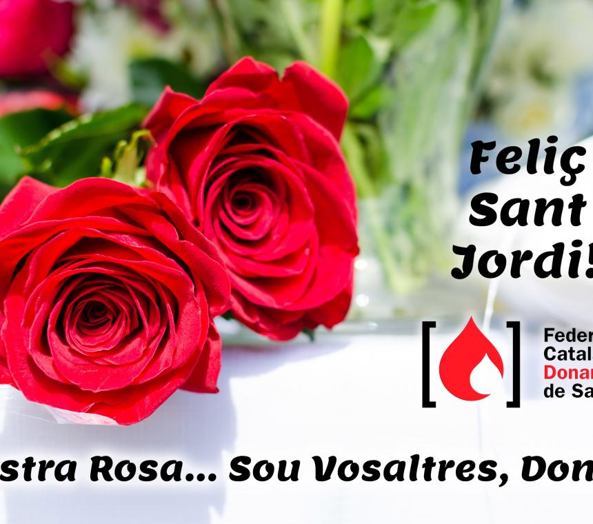 Feliç Dia de Sant Jordi!