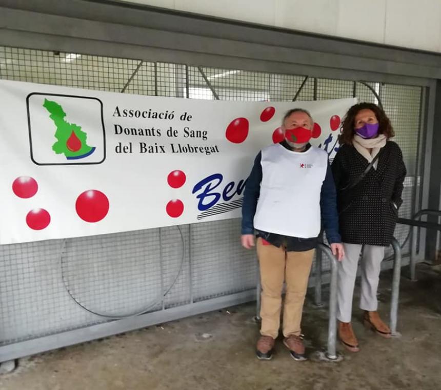 La regidora de Salut de Castelldefels ens dedica unes boniques paraules