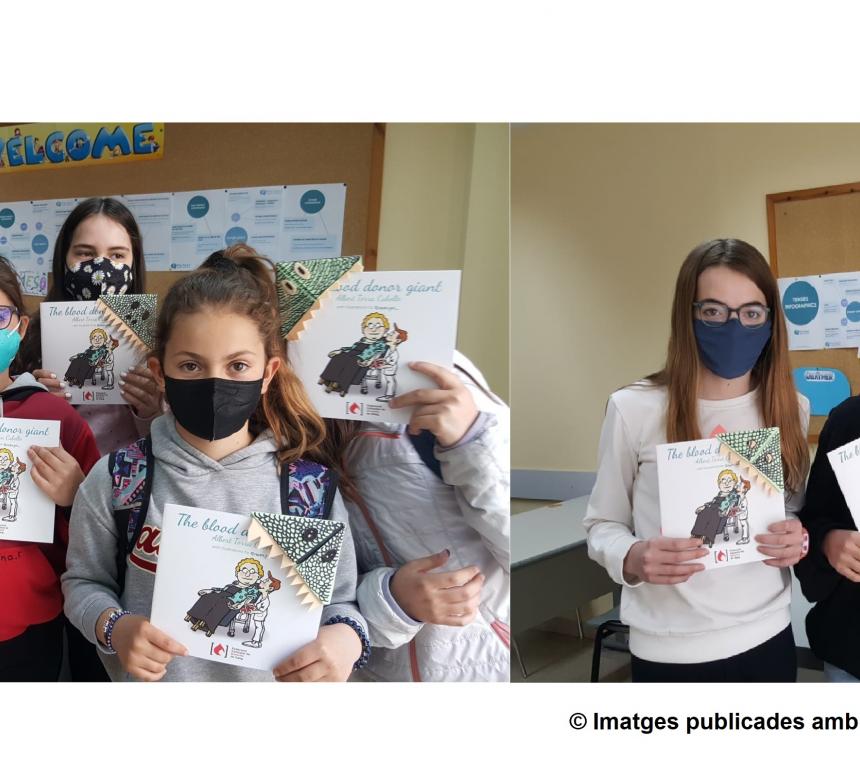 Un Sant Jordi educatiu i solidari, a les acadèmies de Bellpuig (Urgell)!