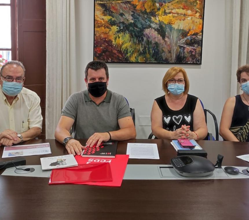 L’AJUNTAMENT DE PIERA ACOLLÍ ALS REPRESENTANTS DE L’ASSOCIACIÓ DE DONANTS DE SANG DE L’ANOIA