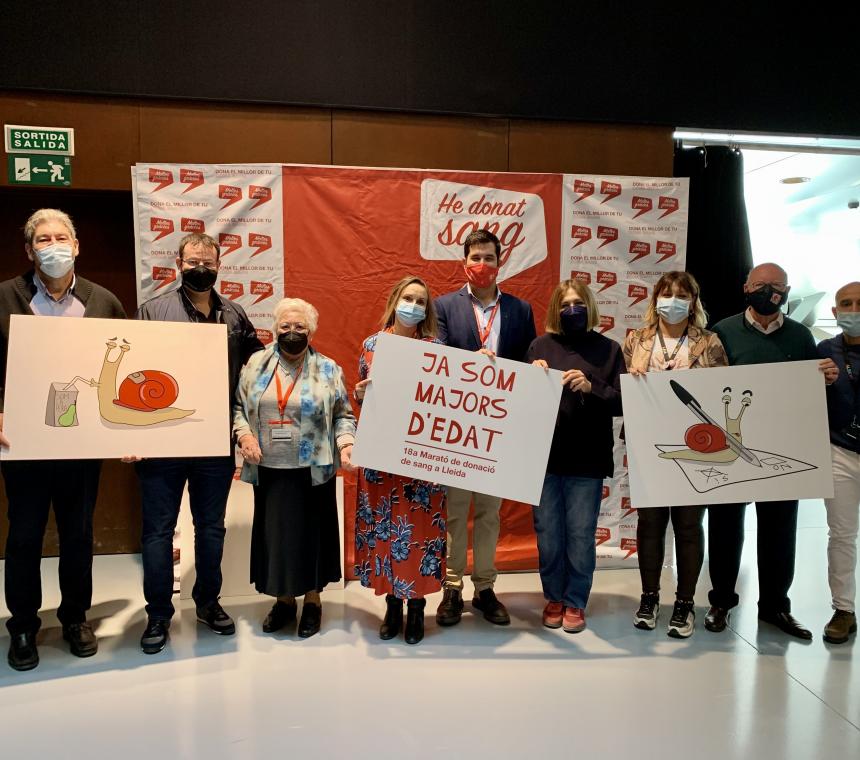 401 persones participaren a la Marató de Donants de Sang de Lleida