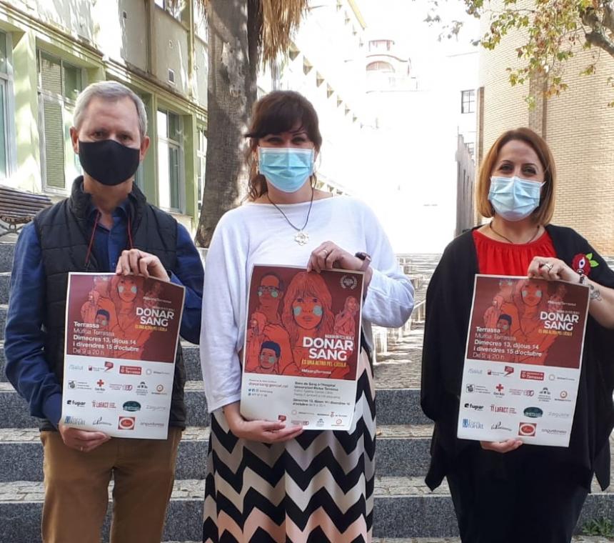 Vine a la Marató de Donants de Sang de Terrassa!