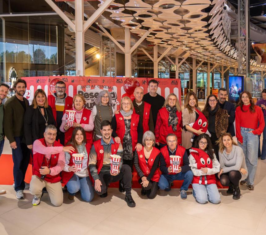 CAMPANYA AL CINEMA PER PROMOURE EL VOLUNTARIAT SOCIAL, L’ASSOCIACIONISME I LA DONACIÓ DE SANG