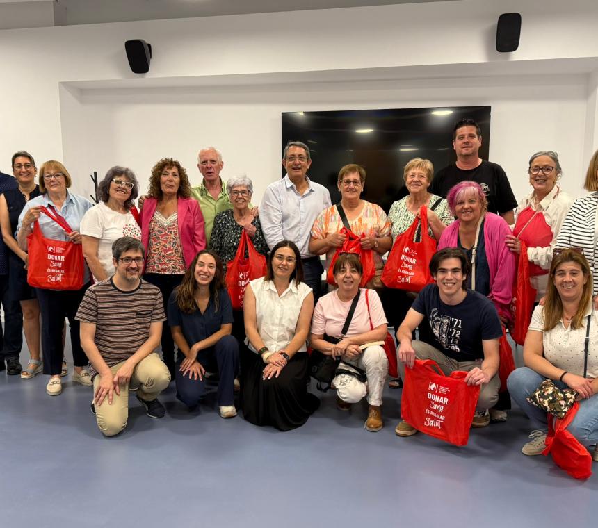 Reus acull l’assemblea general de l’Associació de Donants de Sang del Baix Camp amb la participació de representants del territori i de la Federació