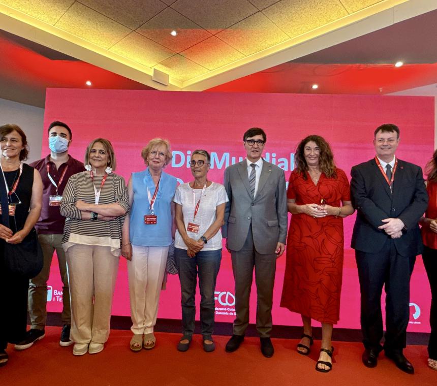 Montserrat acull l’acte central del Dia Mundial de les Persones Donants de Sang