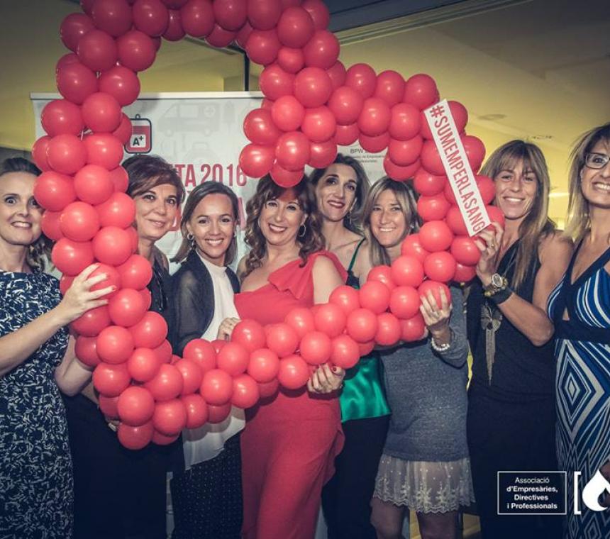 FIESTA SOLIDARIA EN FAVOR DE LAS ASOCIACIONES DE DONANTES DE SANGRE DE LAS COMARCAS DE LLEIDA