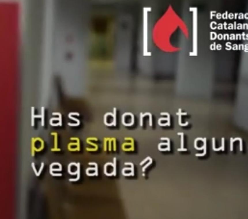 1a MARATÓ DE DONANTS DE PLASMA DE CATALUNYA!