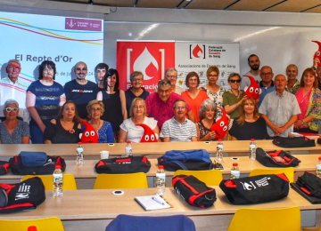 La Federació Catalana de Donants de Sang participa a la Universitat d'Estiu (UdL)