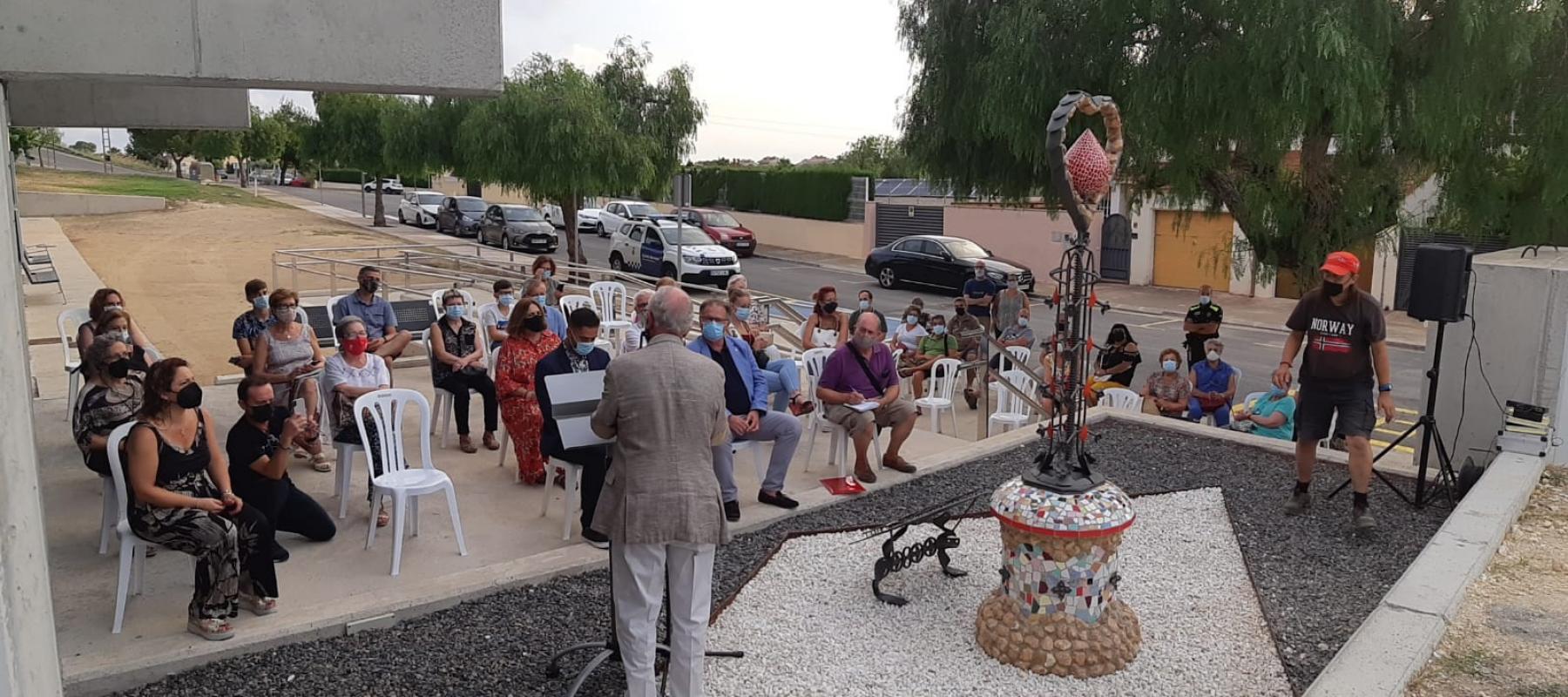 Nou Monument als Donants de Sang al municipi dels Pallaresos (Tarragonès)