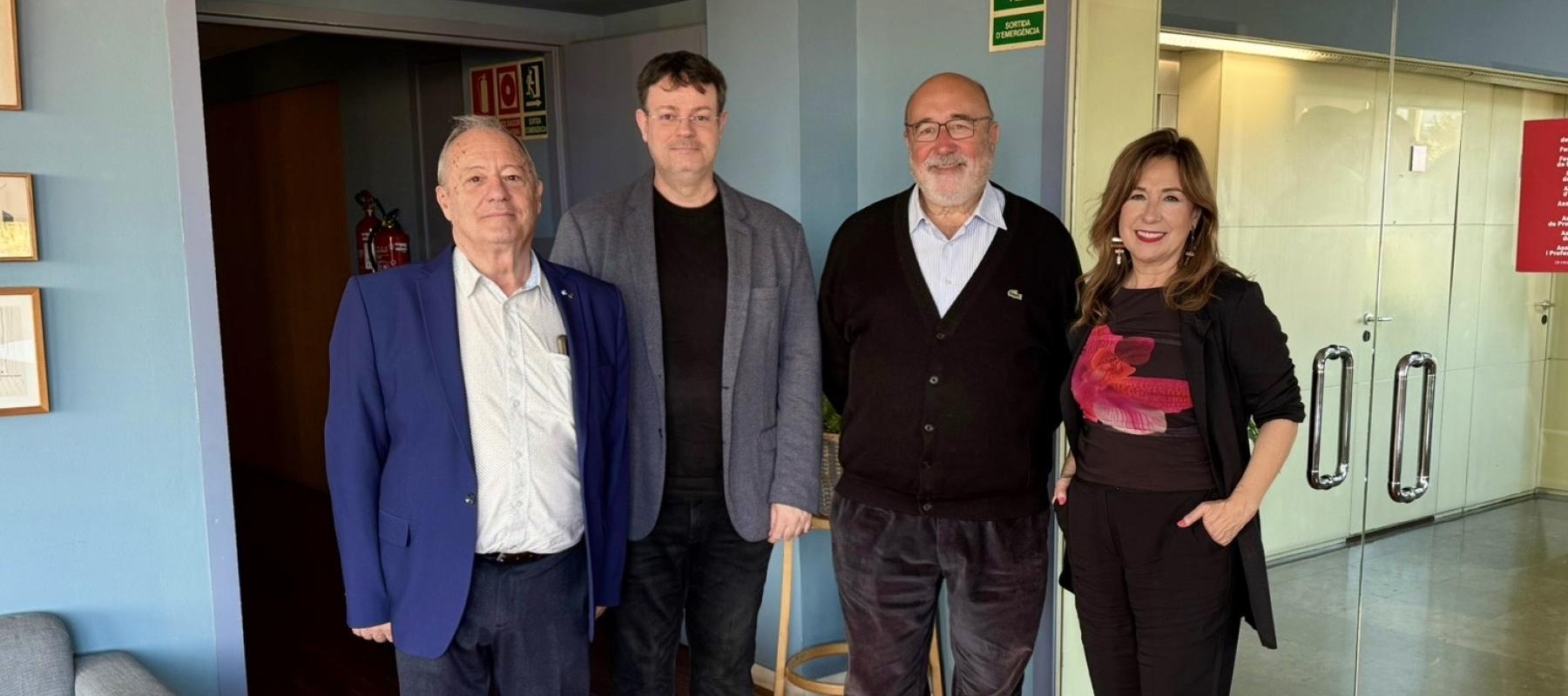 Reunió institucional entre la Federació Catalana de Voluntariat Social i la Federació Catalana de Donants de Sang, per enfortir aliances i col·laboracions en l’àmbit social