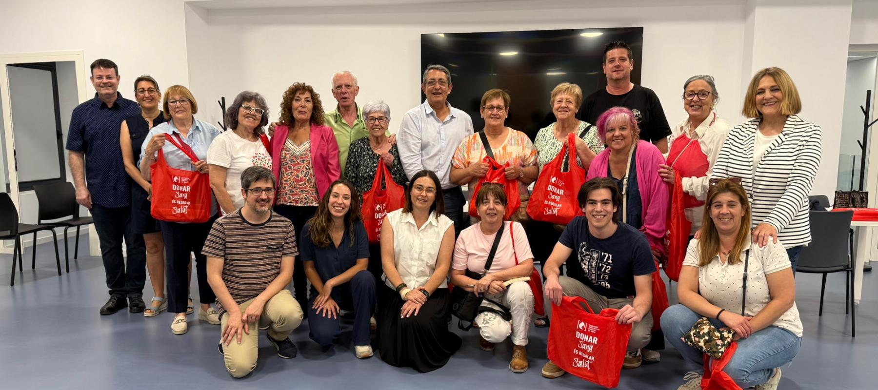 Reus acull l’assemblea general de l’Associació de Donants de Sang del Baix Camp amb la participació de representants del territori i de la Federació